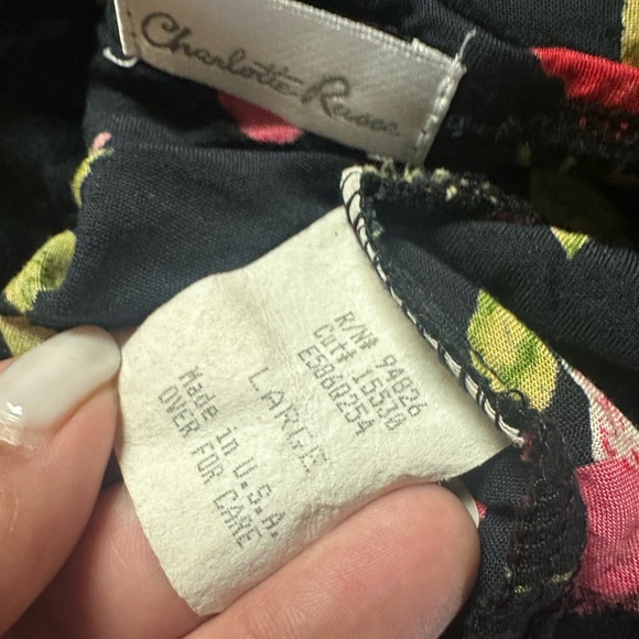 Charlotte Russe Red and Pink Bustier Camisole Top - Picture 3 of 4